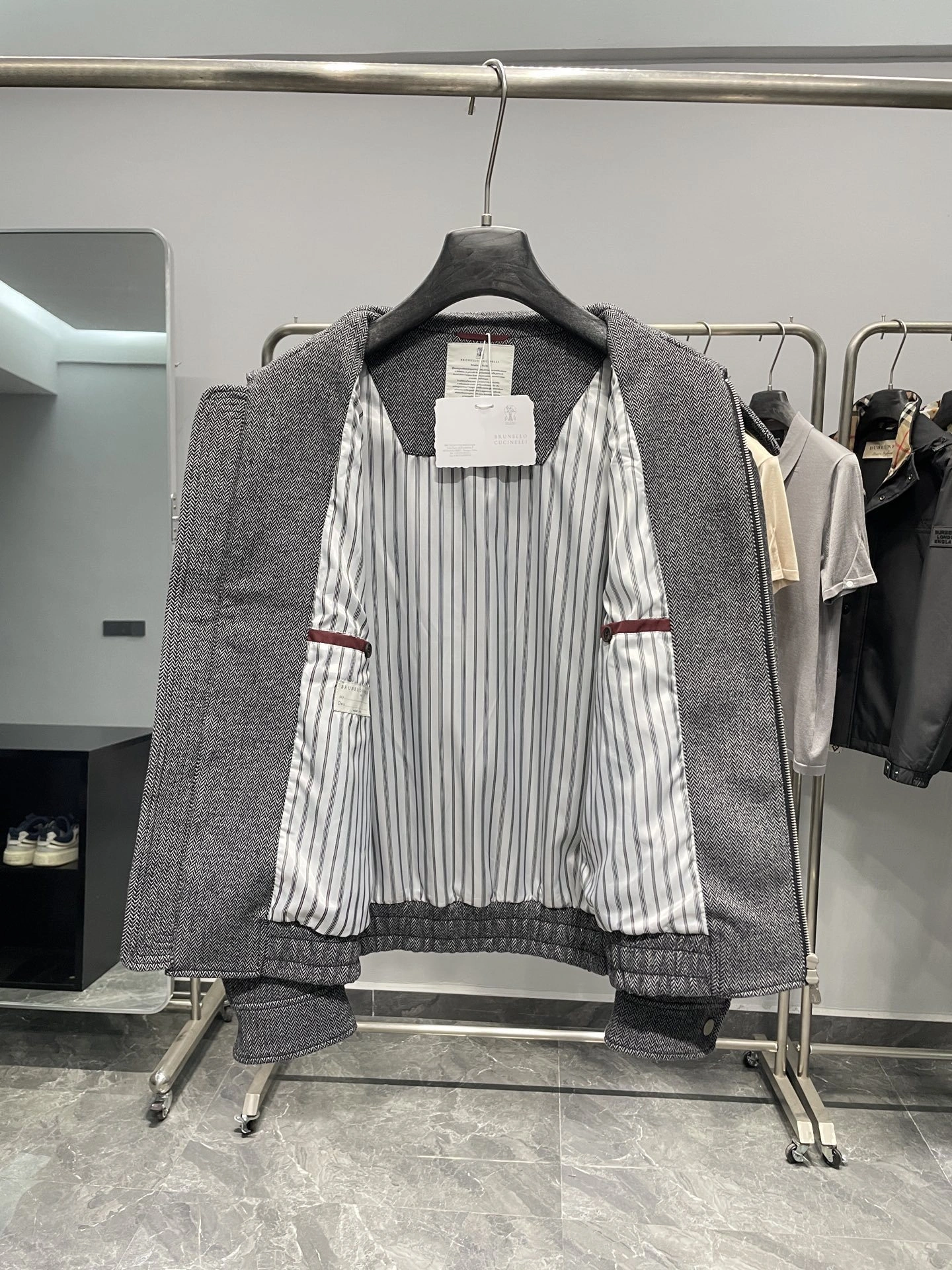 wg.luxury- 2ru9588o wool 2colour item:E-F501J2316-2H